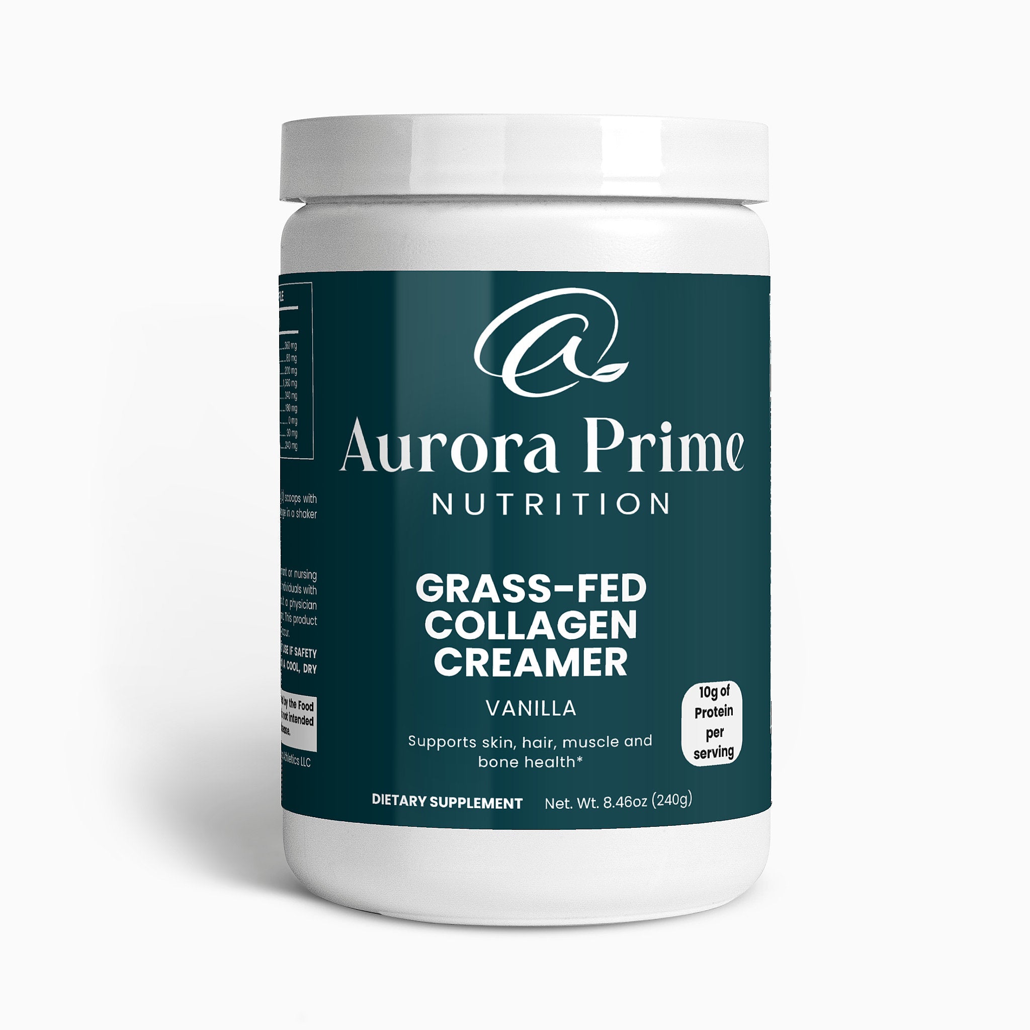 Grass-Fed Collagen Creamer (Vanilla)